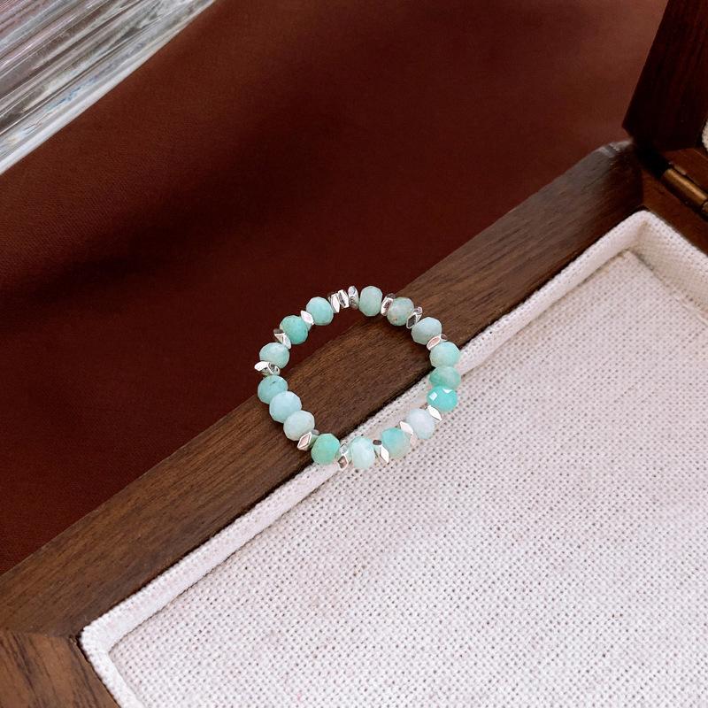 Gold Plated Zircon Cat's Eye Double Layer Retro Ring