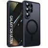 Suitable for Samsung S26Ultra phone case, ultra-thin matte wrist strap, S25plus full-cover transparent anti-drop hard case 4