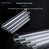 High-Temperature Resistant Glass Test Tube, Round Bottom, Flat Mouth, Customizable Diameters: 12-30mm.