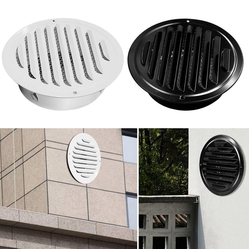 Round Air Ventilation Cover Stainless Steel Air Vent Grille Ventilation Tool Ducting Ventilation