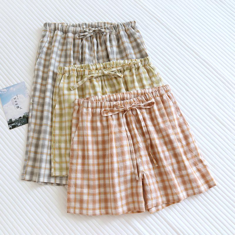 Summer Thin Unisex Home & Beach Pajama Pants – Pure Cotton, Loose Fit, Plus Size Options Available