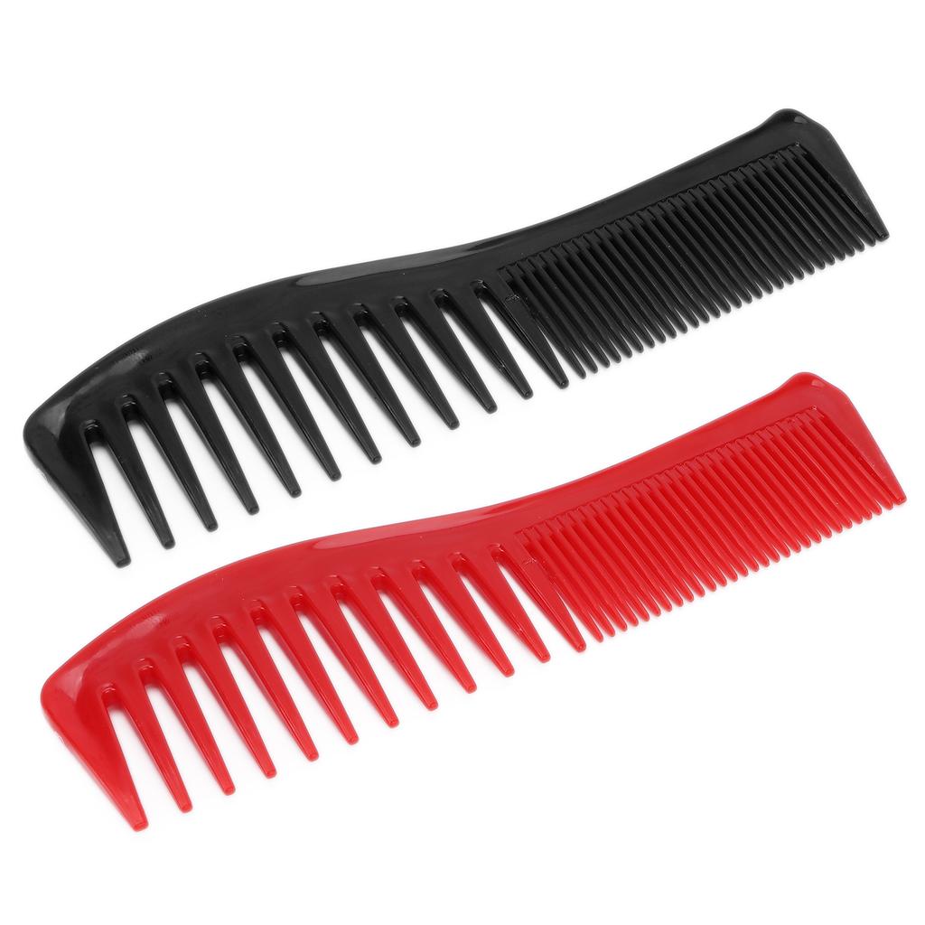 Detangling Hair Comb Portable Home Salon Fine Wide Tooth Styling Comb Hairdressing Tool