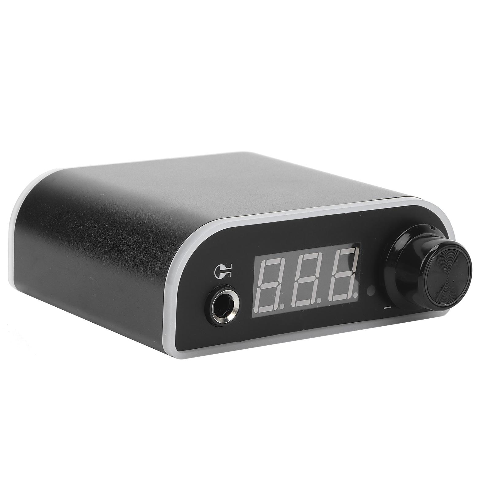 

ЖК-дисплей, напряжение питания татуировки, регулируемое напряжение, черный цвет (100‑240 В)US Plug EU PLUG