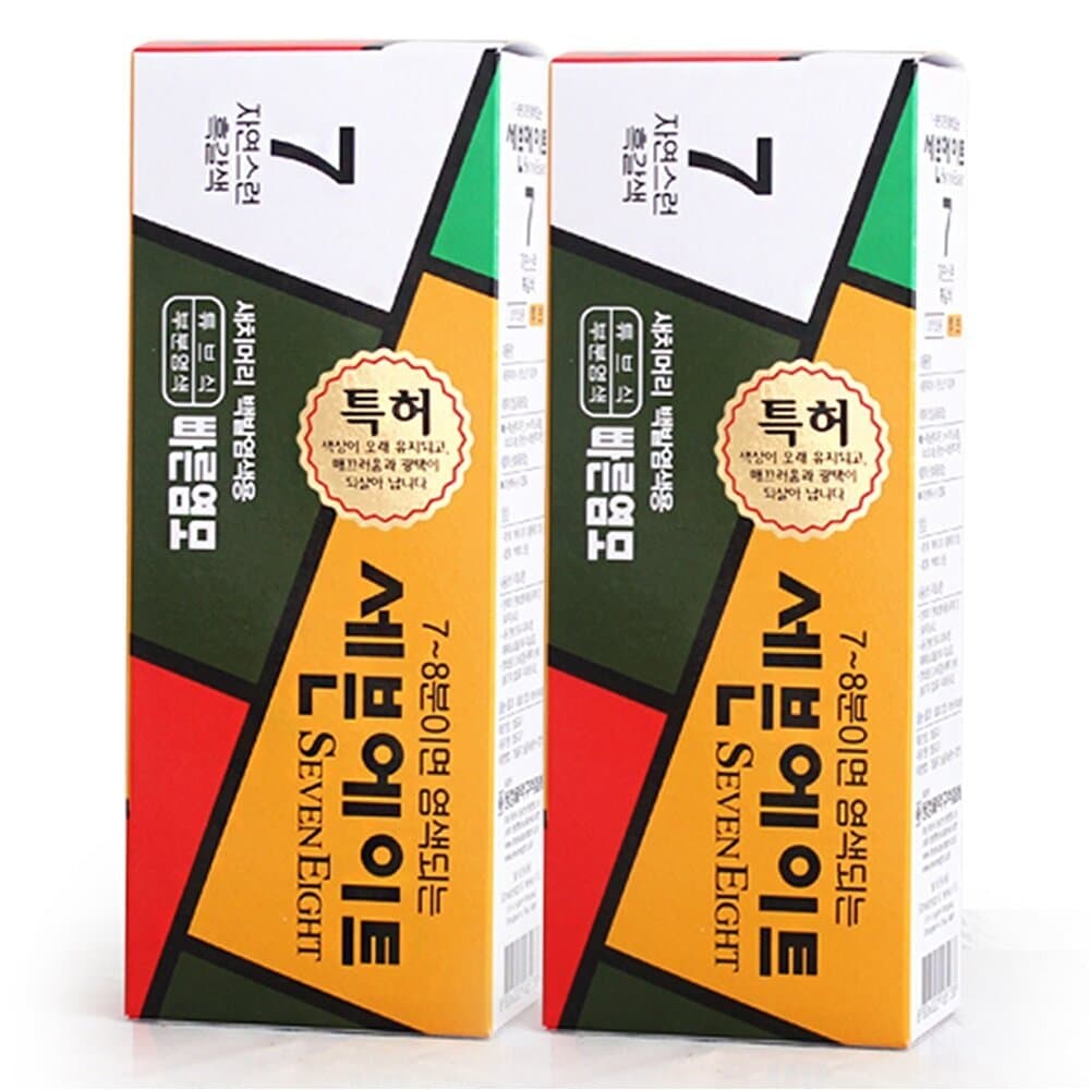 

DongSung Seven Eight Satchi Dye 2 pcs + Dyeing Tool No. 7 dark brown