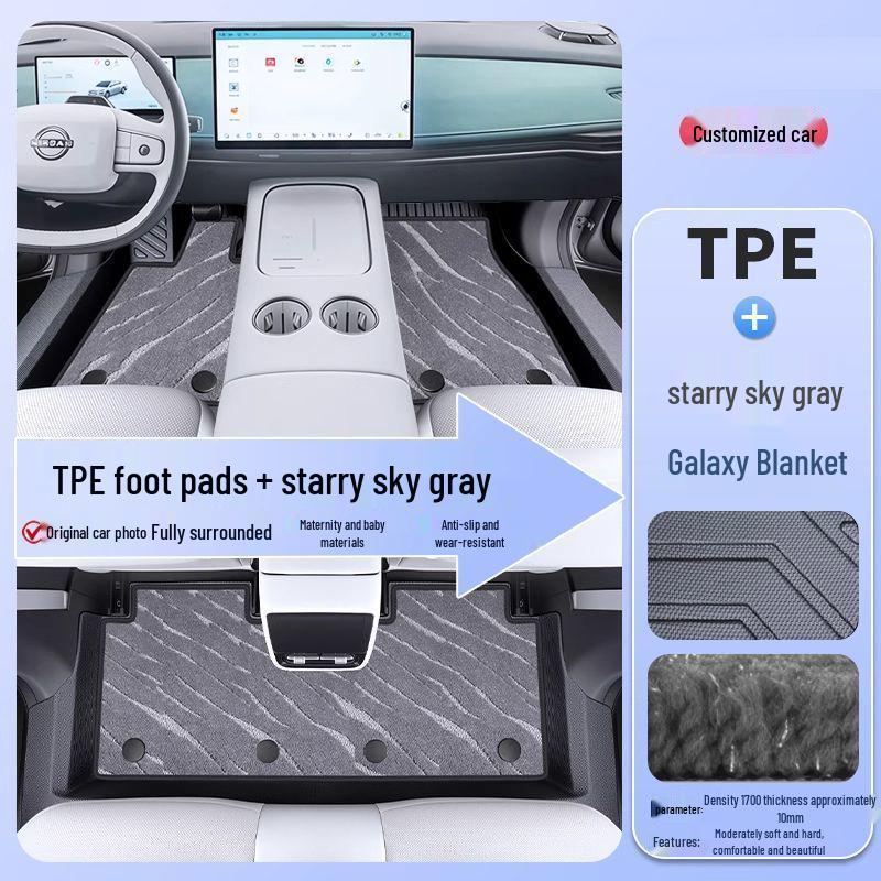 BYD Fangchengbao 5-Door Waterproof Non-Slip Full Surround TPE Car Mat