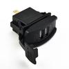 Dual USB 3.1 Power Charger Carling ARB Rocker Fireproof Plastic Switch Blue LED Light Car Boat 12V Car Accessories