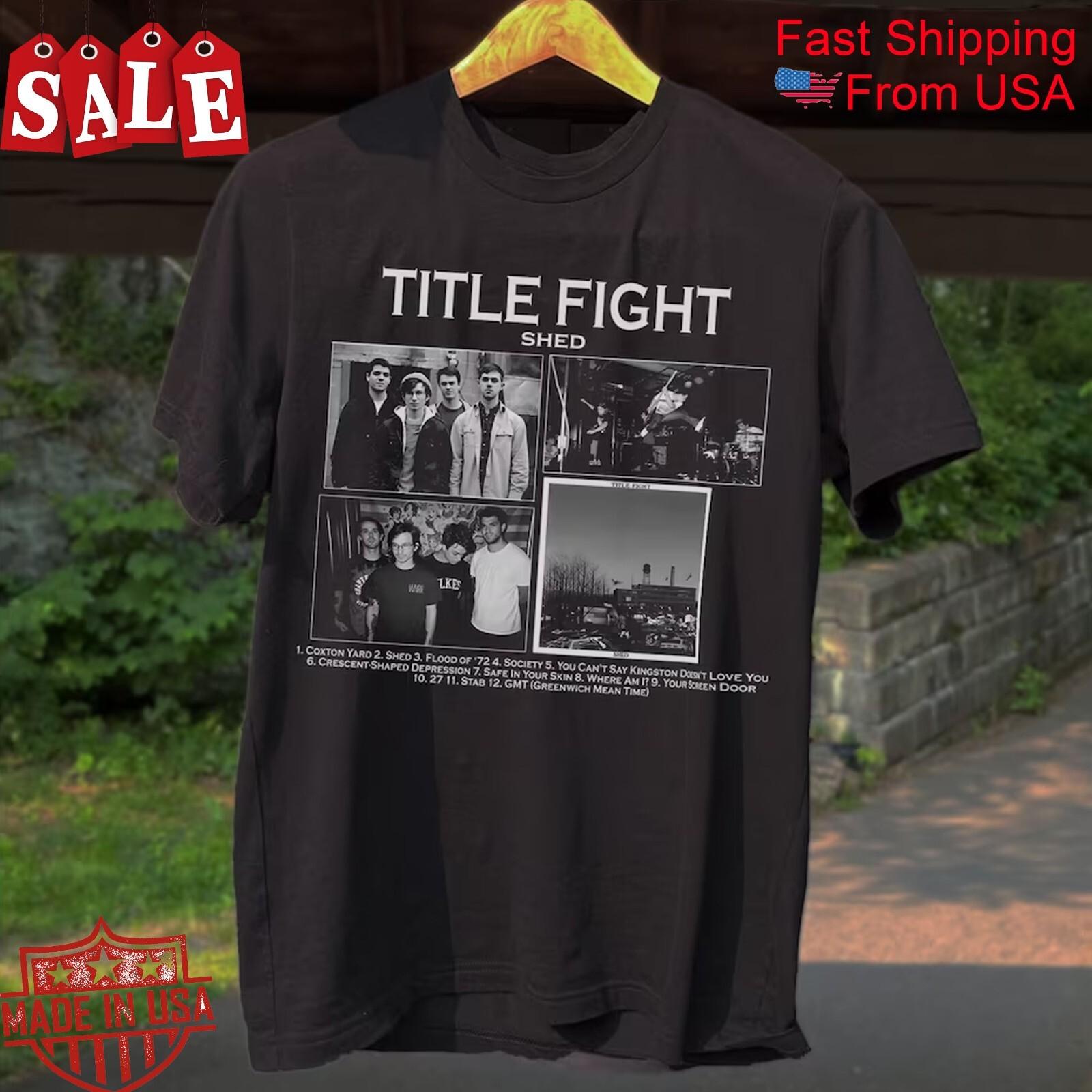 Title Fight Shed Album Gift For Fans All Size Shirt 1RT2042 S
