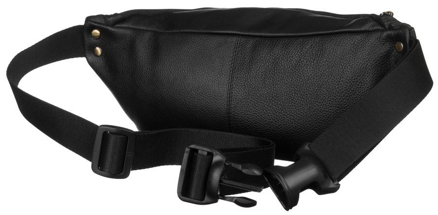 Leather Hip Bag with Pockets - Peterson
