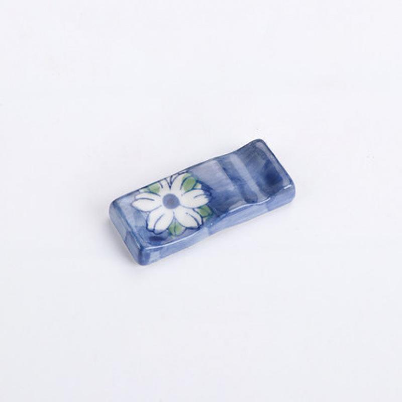 Изысканная японская керамическая подставка для палочек для еды и ложки для дома и ресторана Default