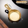 304 Stainless Steel Vinegar Dish with Handle for Sauces and Seasonings - Retro Style, Ideal for Barbecue and Hot Pot, Custom Logo Available.