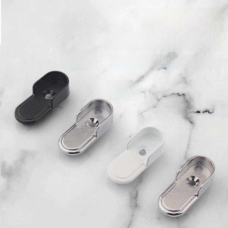 Tyč na oblečení do šatníku ze slitiny zinku s dvojitou nohou