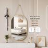Star City Wall-Mounted Vanity Bathroom Mirror for Dormitories