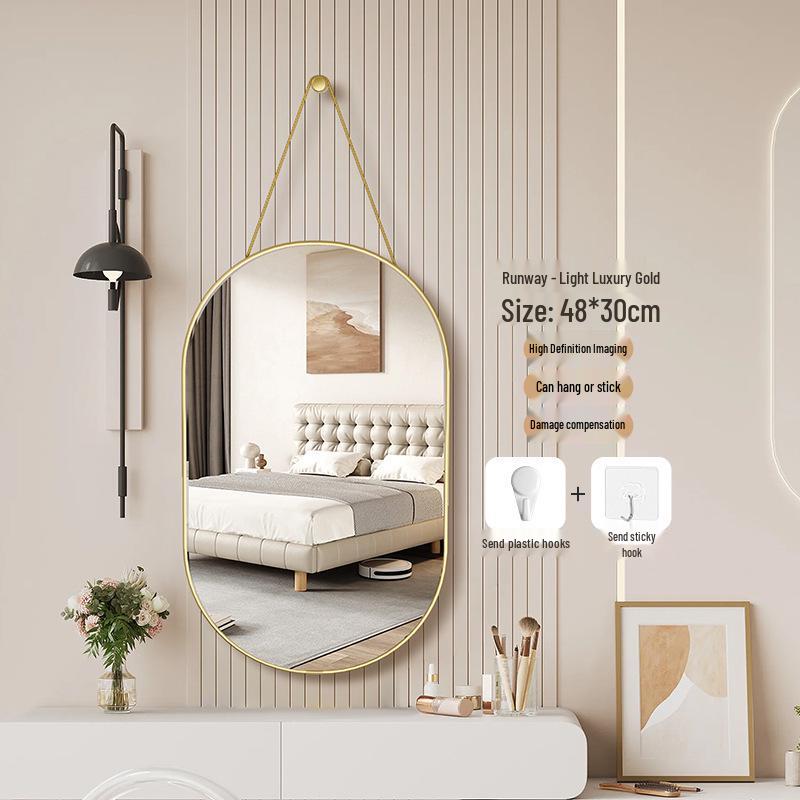 Star City Wall-Mounted Vanity Bathroom Mirror for Dormitories