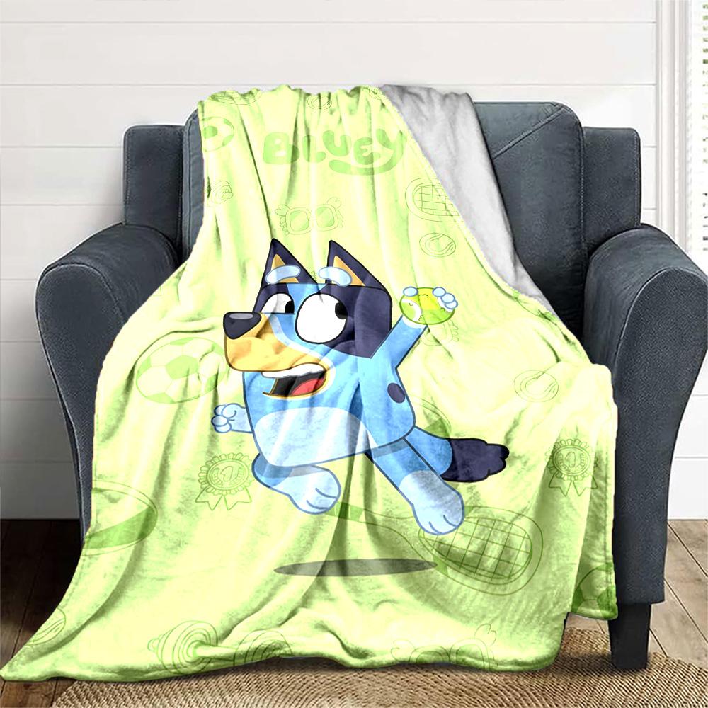 Bluey Blanket Durable Comfort Perfect for Office Chair Chair Bed for All Occasions Warmthful Decor Ideal Gift For Birthday Valentine'S Day