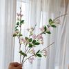 Real Touch Artificial Lilac Flower Elegant Fake Flower Silk Lilac Flower Branch  Home Office Decor