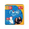 NIINE Naturally Soft XL Sanitary Pads for Women | 282mm Long | Cottony Soft Top Cover | Anti Leak Lock Channel| 2X Absorbent| for Heavy Flow| 36 Pa