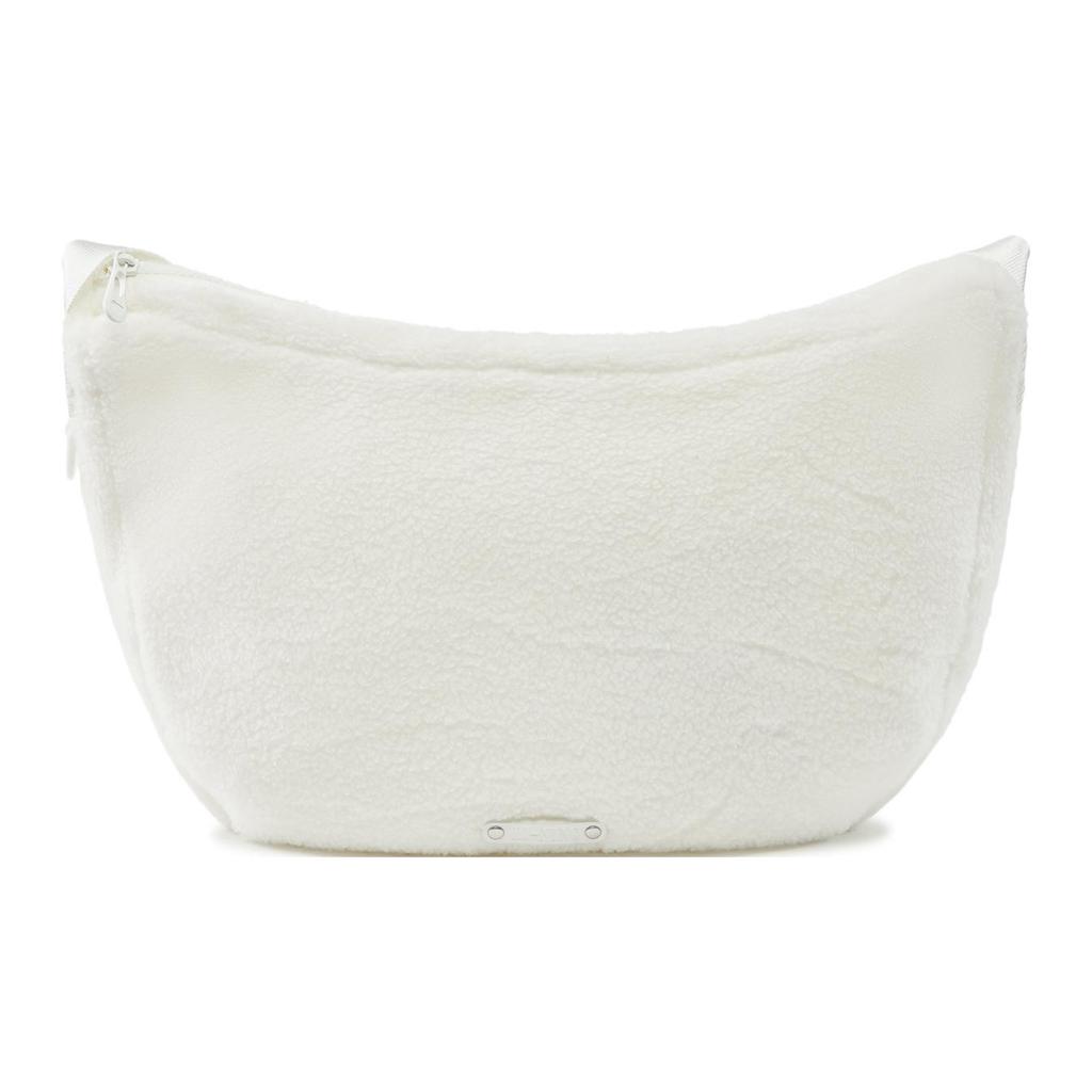 Li-Ning Minimalist Versatile Zipper Closure Crossbody Shoulder Bag Women Bags Off-White ABDU382-2