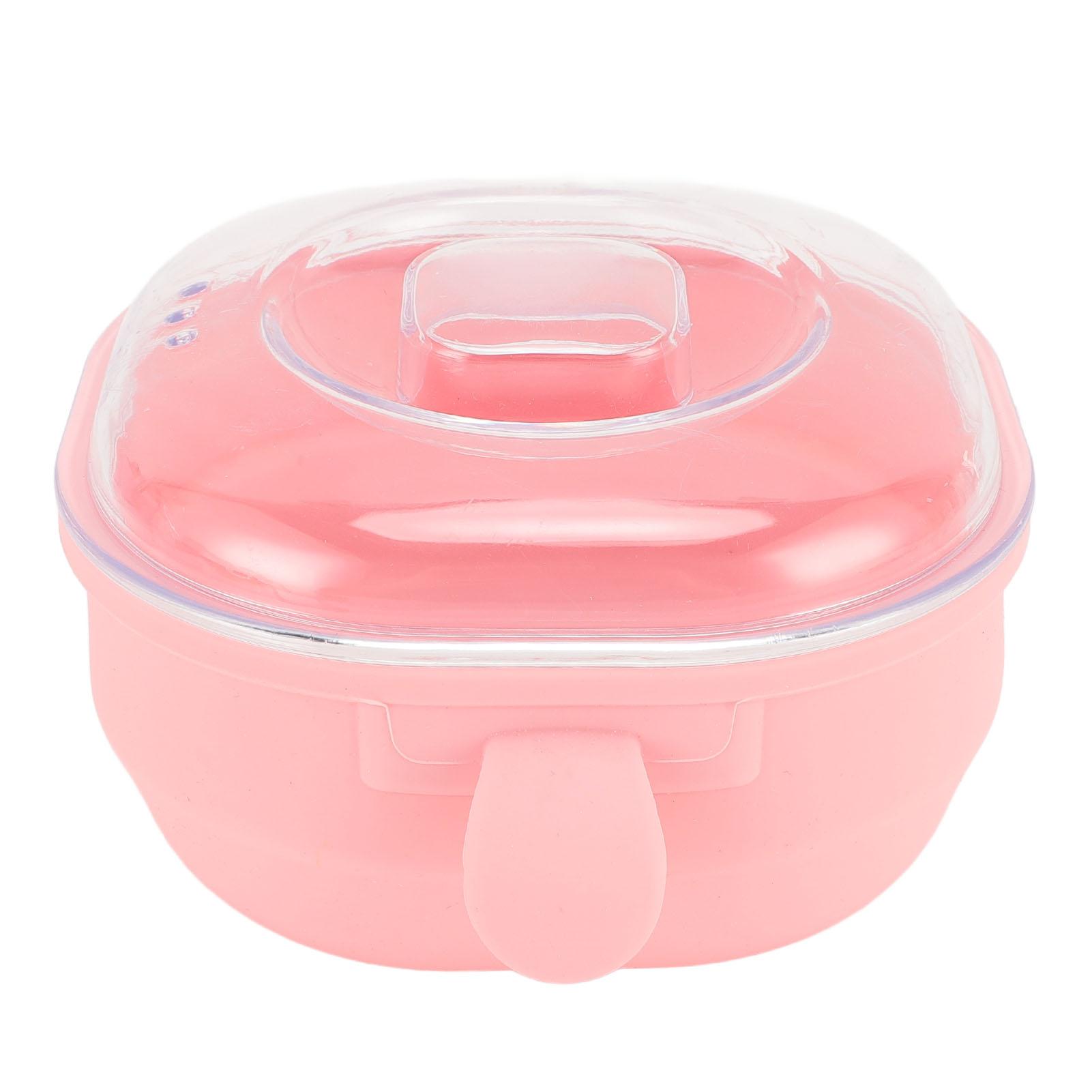 

100W Electric Hot Wax Warmer NaMachine for Hair Removal 400ml Wax Hter Folding Silicone Pot Non Stick sy to Cln