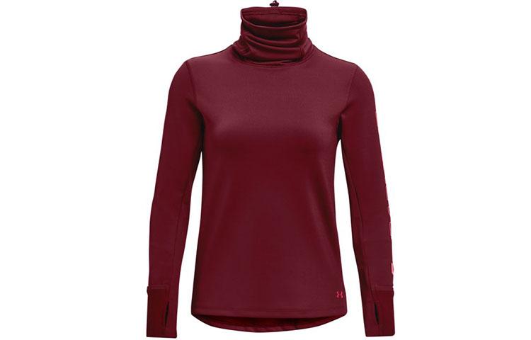 Under Armour Straight Fit Long Sleeved T Shirt Women s Red 1365636-626 XL