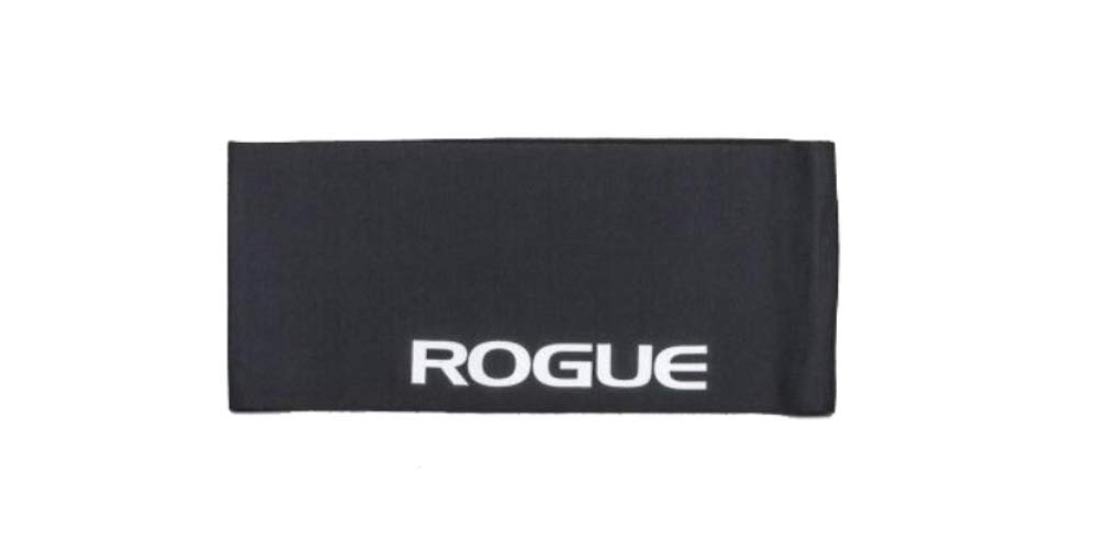 

ROGUE FITNESS Тренировочная и спортивная повязка на голову, унисекс, один размер подходит большинству, (черный) [Использовал] чёрный