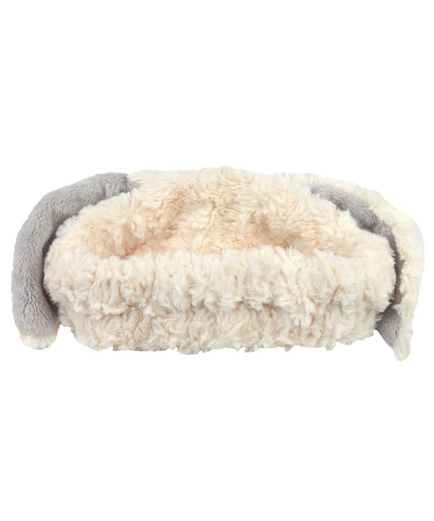 NICI Niki Fluffy Face Home Snow White Hairband, Relaxing, Makeup, Washing, Time, Animal, Rabbit, Hare, Gift,