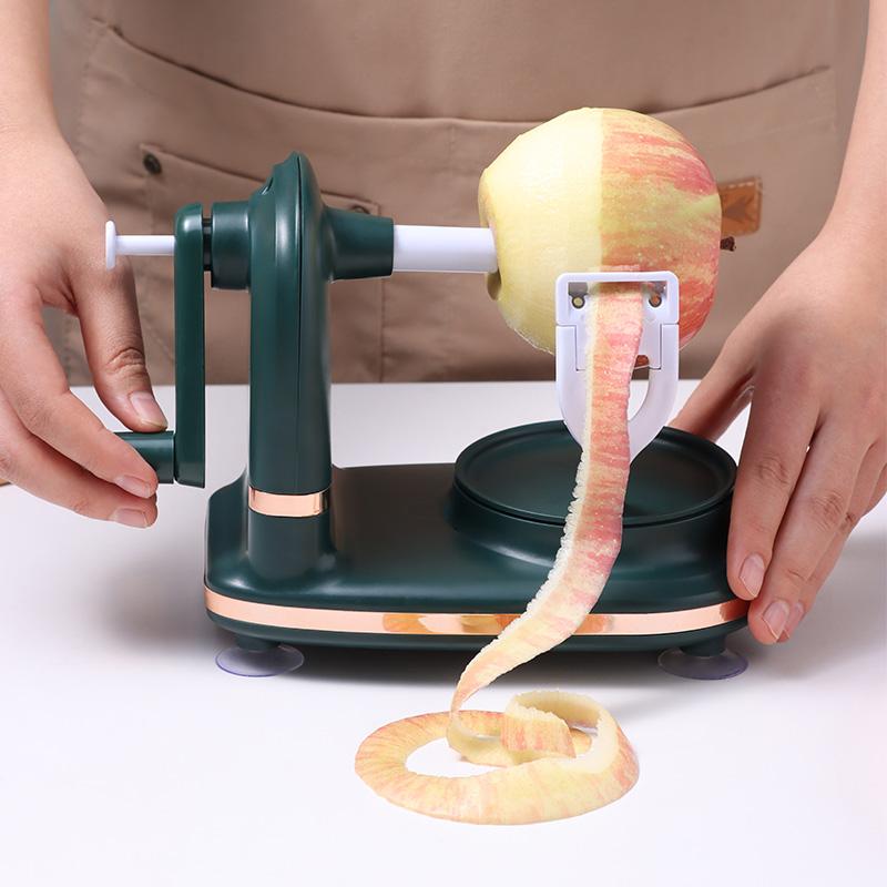 BJ Apple Peeler, Hand-Cranked Fruit Knife, Automatic Peeling Machine for Home Use