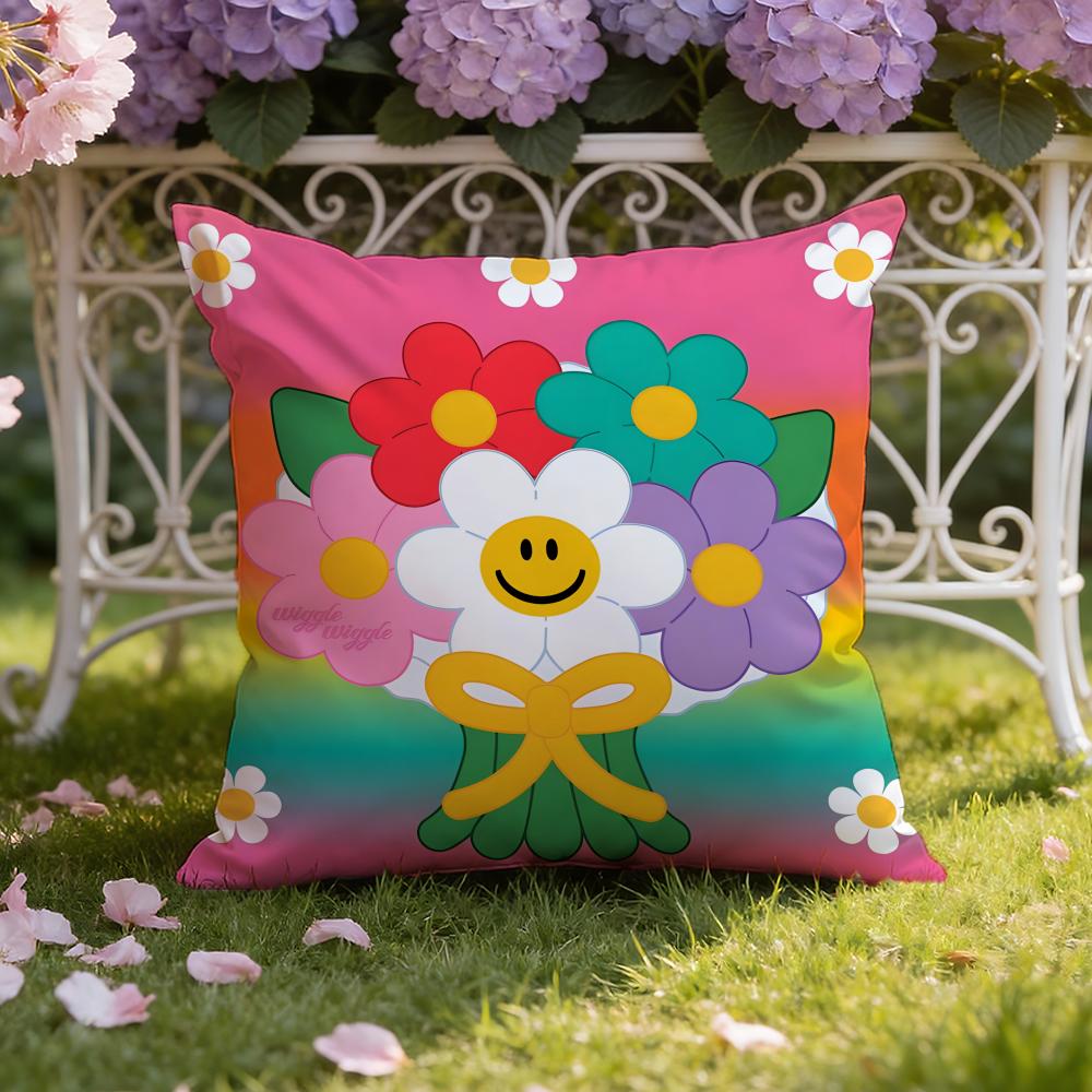Brand W-wiggleS W-wiggleS Cushion Cover Home & Car Dual-Scene Pillow Cover: Reversible for Premium Comfort