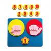 1 Set New Handmade Felt Finger Numbers Math Toy Preschool Children Counting Math Toy Teaching Aids DIY Craft Montessori for Kids