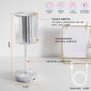 Crystal Rechargeable Led Light Touch Remote Control Night Lamp Bedroom Mood Light Bedside Lamp Night Lights Acrylic Home Decor
