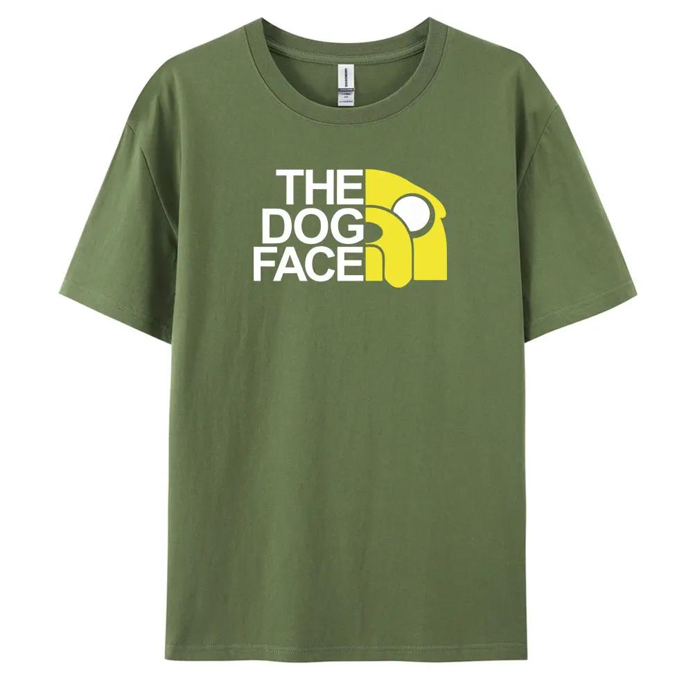 TheDogFace Stay Cool This Summer with Our Stylish and Comfortable Men's Short-Sleeve Printed Casual T-Shirt