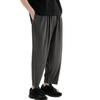 Pleated Pants Men's Pleated Drape Elastic Radish Pants Casual Japanese Men's Nine-point Pants