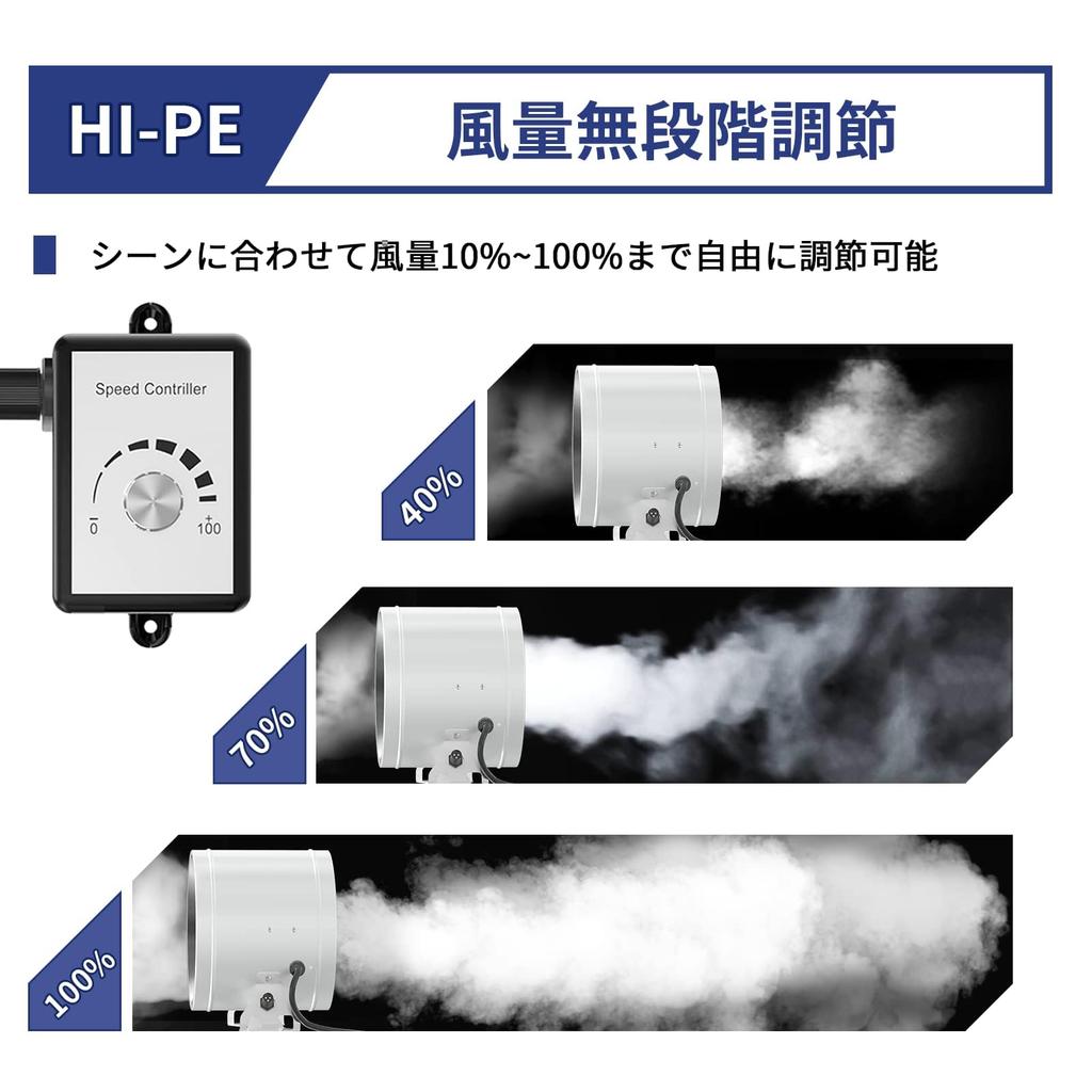 Duct Fan 100mm Powerful Stepless Speed Adjustment System Registered Metal Case Duct Ventilation Fan Energy Saving for Painting Booth Mining Rig