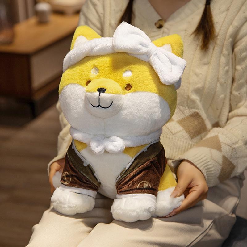 Inazuma Taromaru Plush: Cute Shiba Inu Anime Dog Doll