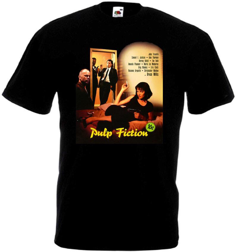 Pulp Fiction v25 T-shirt black Quentin Tarantino all sizes S5XL XXL