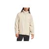 adidas Rain.Rdy Fashion Versatile Casual Outdoor Fleece Lined Three In One Sports Warm Jacket Men Jacket Prairie-Brown Cardboard-Yellow JY4799