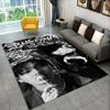 Tappeto Musicale Kpop Bang Chan Stray Kids per Sala Giochi Camera da Letto Soggiorno Divano Arredamento Casa, Tappeto per Area Bambini Tappetino Antiscivolo