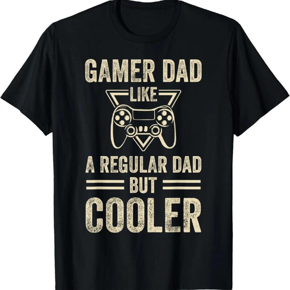 

Funny Father s Day Novelty for Cool Gamer Dad T-Shirt XXXXXL різнокольоровий