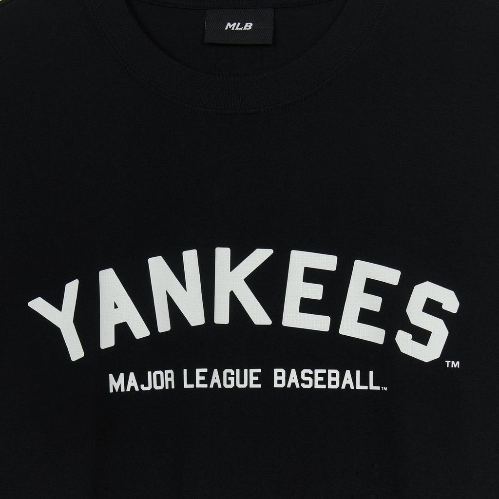 New MLB New York Yankees T Shirt Women's Black 3ATSV0253-50BKS