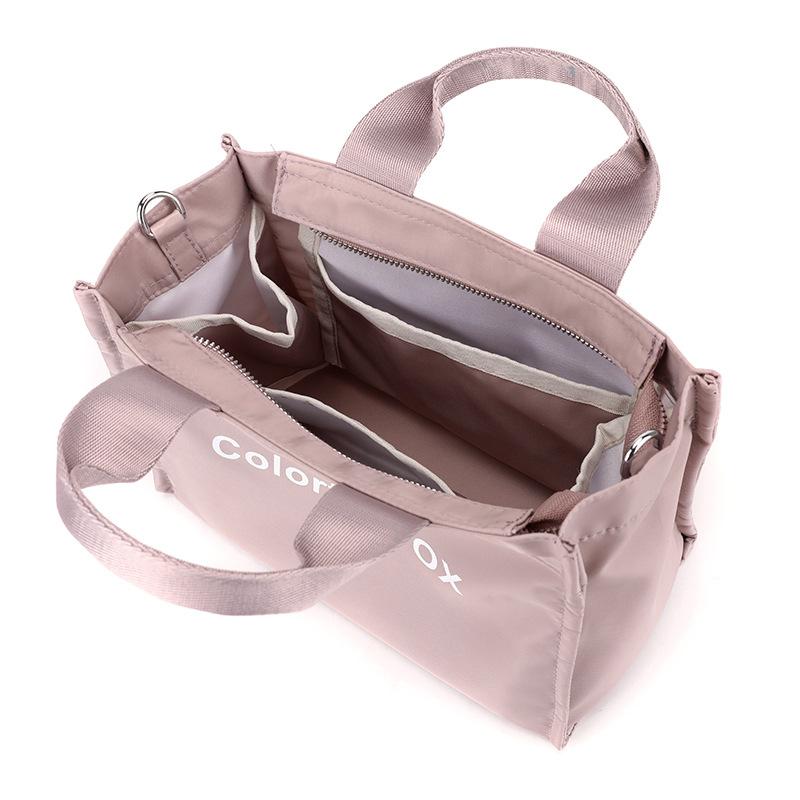 New women's fashion trend shoulder bag simple versatile nylon messenger bag large capacity
