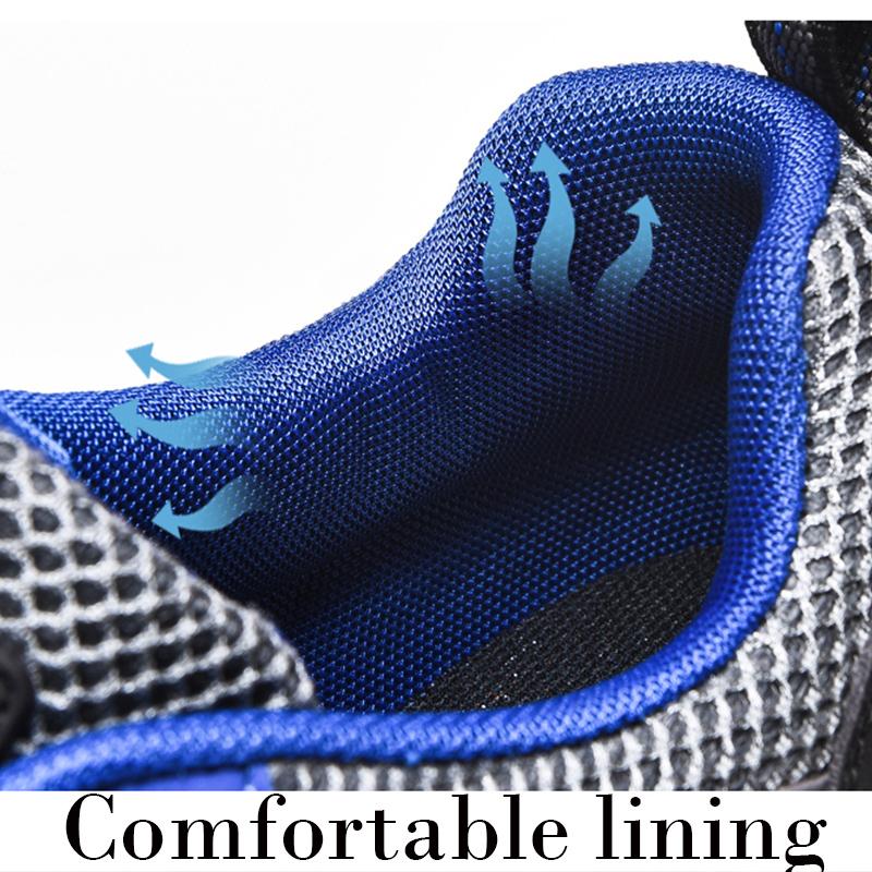 36-44Men's/Women's Mesh Breathable Hiking Shoes Fashion Wear-resistant Non-slip Hiking Sneakers