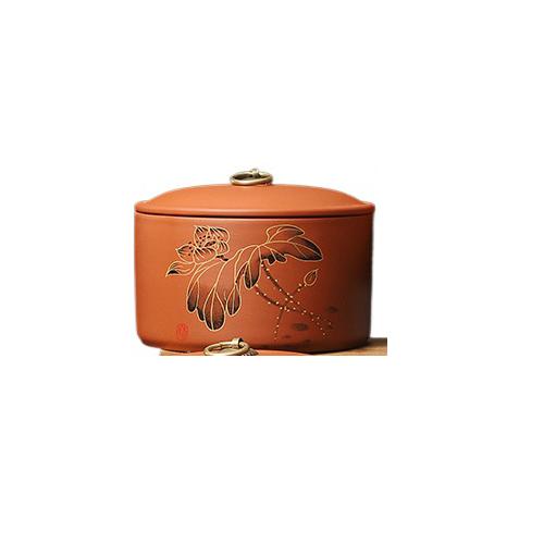 

Creative Cylindrical Sealed Moisture Proof Tea Jar Home Flower Tea Coffee Bean Storage Jar Nut Candy Food Container Home Decor