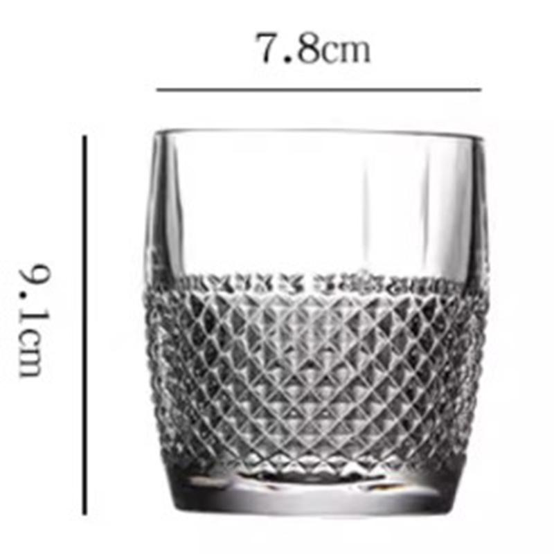 

Бокал для вина 11 унций 315 мл Алмазная роспись Стакан для сока Прозрачный стакан для коктейлей и виски Бытовая посуда Подарки для вечеринок Кружка 1pcs