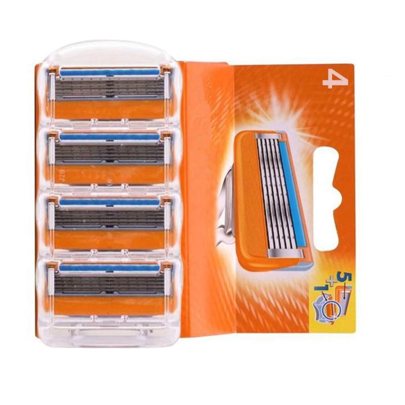 Buy 4 Pcs Blades Shaving Razor Blades for Men Gilett Fusione Power