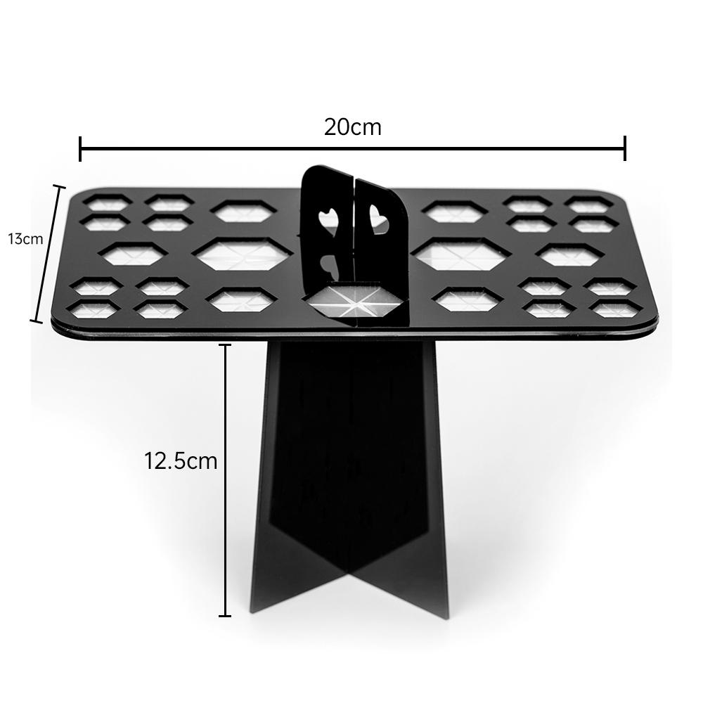 26 skylių stovas makiažo šepetėlių laikiklis Stand Tree Dry Šepečių laikiklis Šepečiai Aksesuarai Komestiniai šepečiai Pakabinami įrankiai