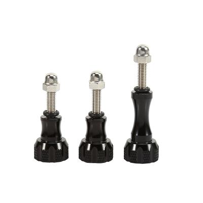3Pcs Durable Thumb Knob Fixing Screw Bolt Nut Set for Gopro Hero 433+2 Camera