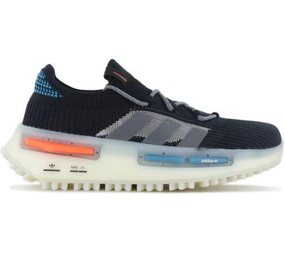Originals NMD S1 - Sportbačiai Batai Juodi FZ5706 R1 ORIGINALAS