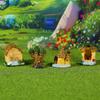 Mini Resin Treehouse Ornament for Micro Landscape Gardening