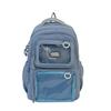 Women's Solid Color Backpack Student Schoolbag Outdoor Small Backpack