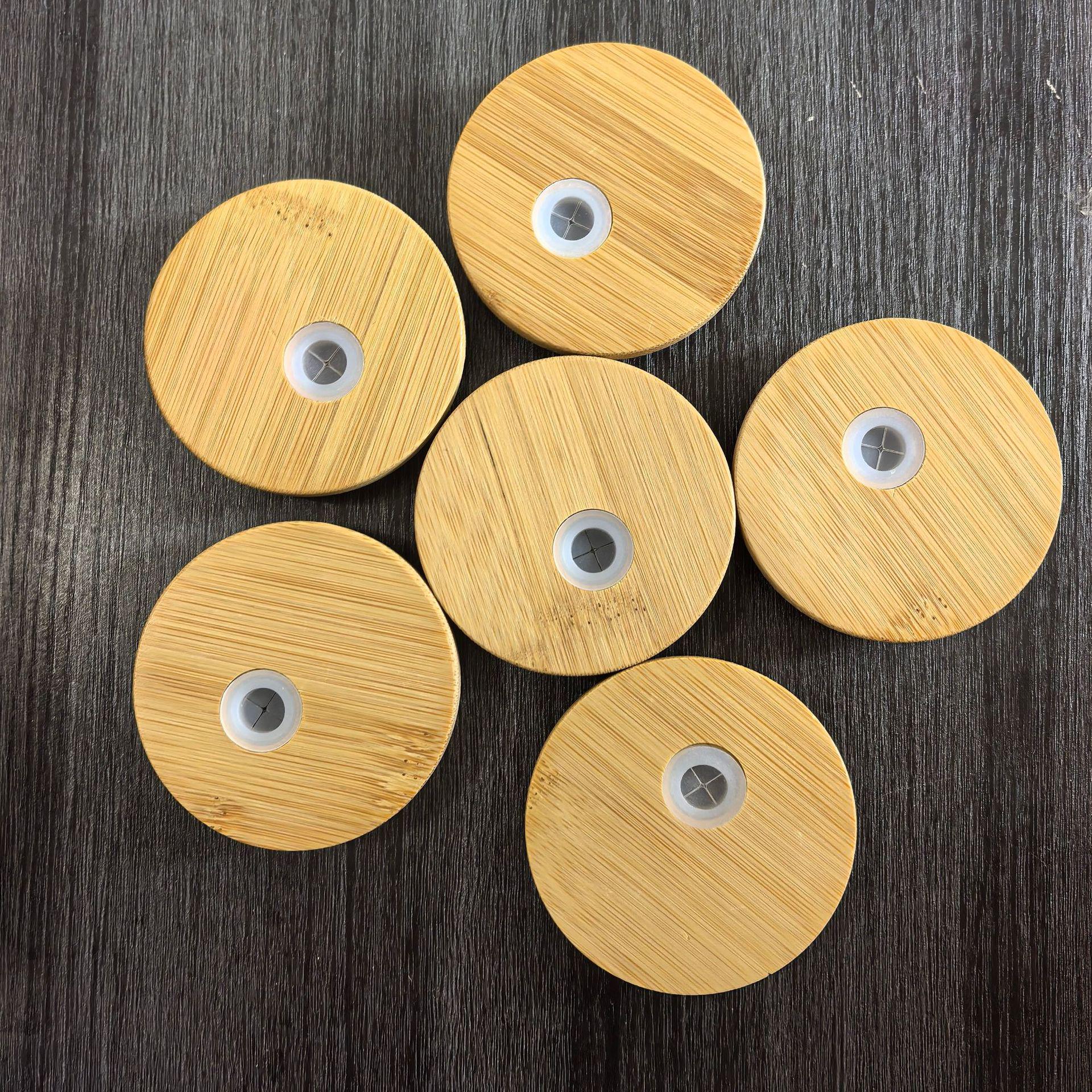 Eco-Friendly Bamboo Lid for Beverage and Storage Cups