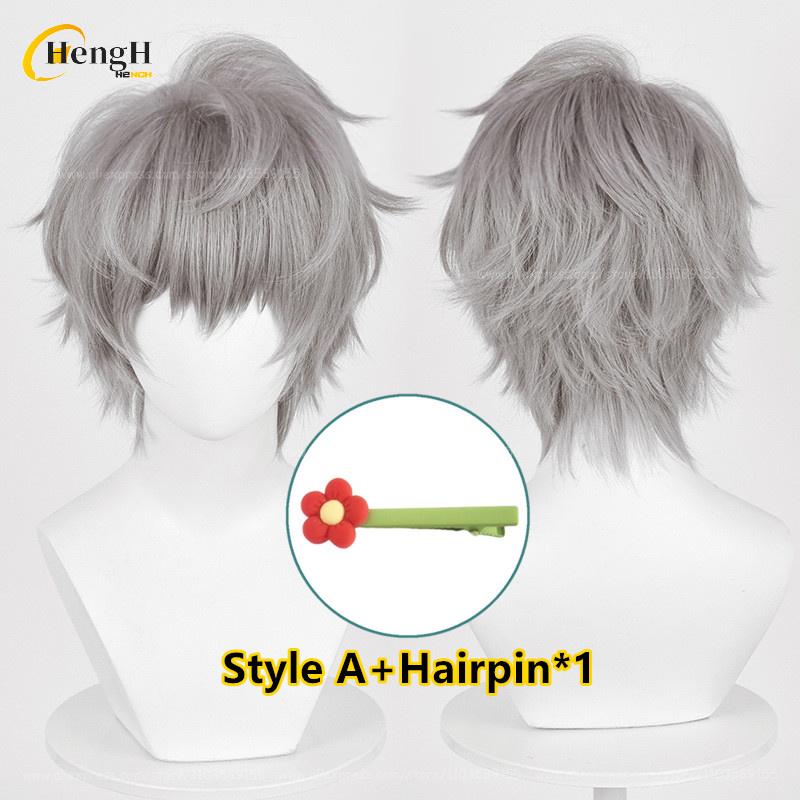 In Stock Anime Till Ivan Luka Sua Mizi Synthetic Hair Cosplay Anime Wigs Heat Resistant Hair Halloween Party Wigs + Free Wig Cap